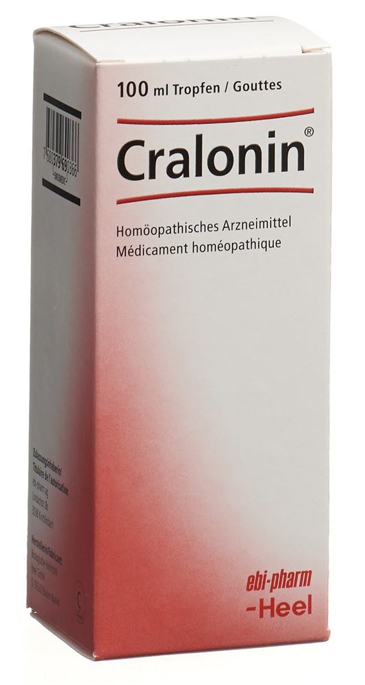 CRALONIN Heel<br>100 ml, Flasche, Tropfen zum Einnehmen, Flüssigkeit