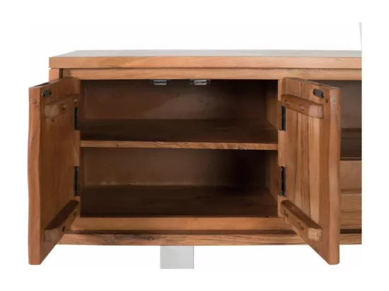 MEUBLE TV - AUDIO Marrón.Giner y Colomer.56x40x170