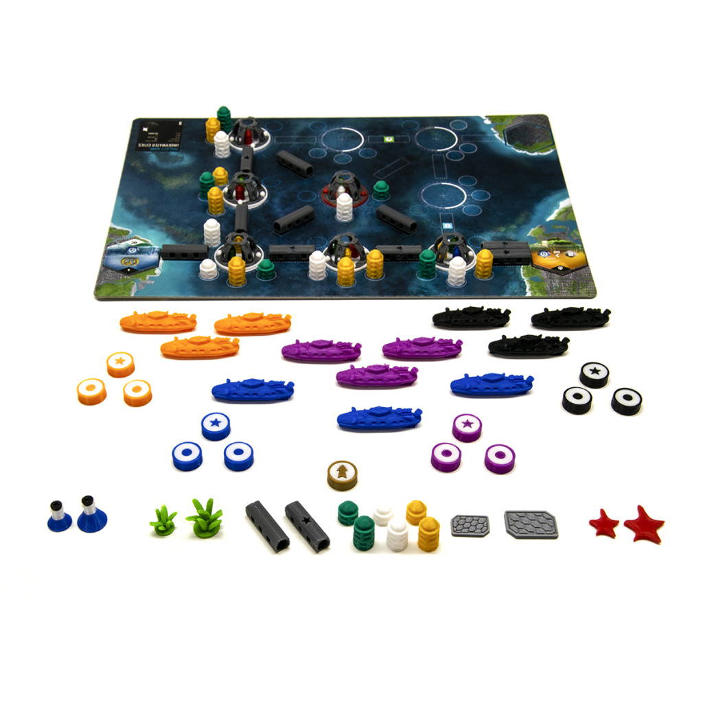 Nations of the Sea - Set d'amélioration compatible avec Underwater Cities