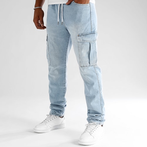 Jogger Pant Jean Cargo Relaxed Fit 2999 Denim Wash