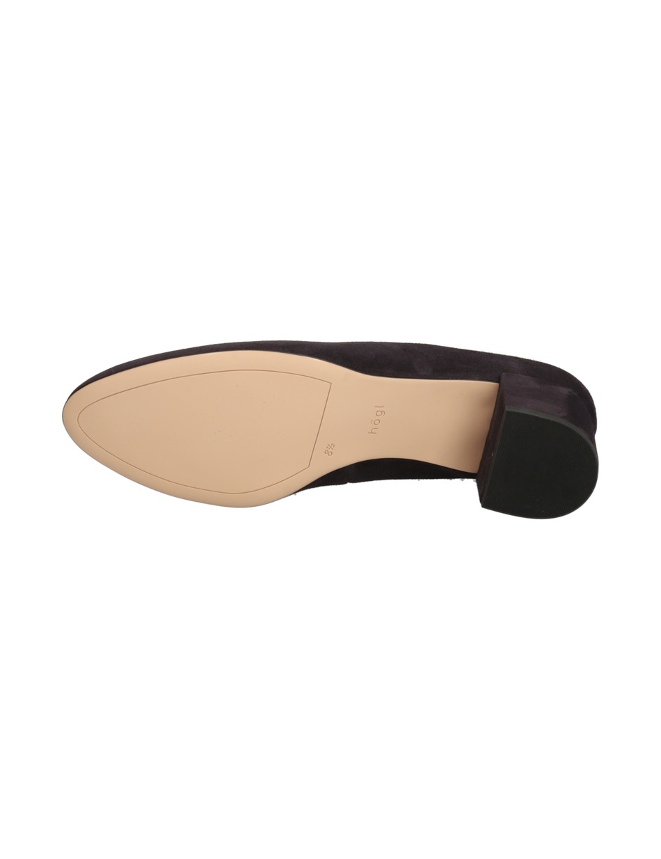 Veloursleder Pumps