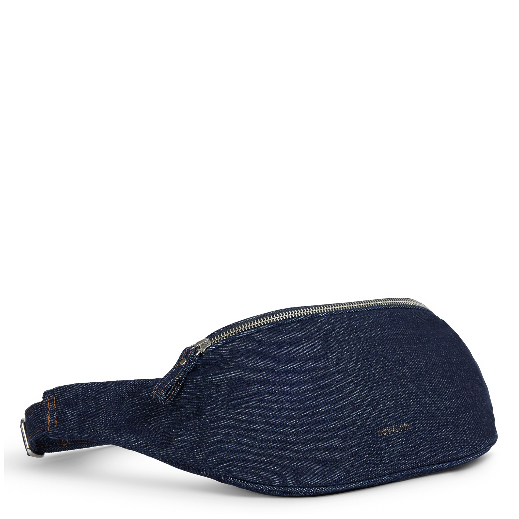 TRACY - Sac banane en denim de coton | Bleu