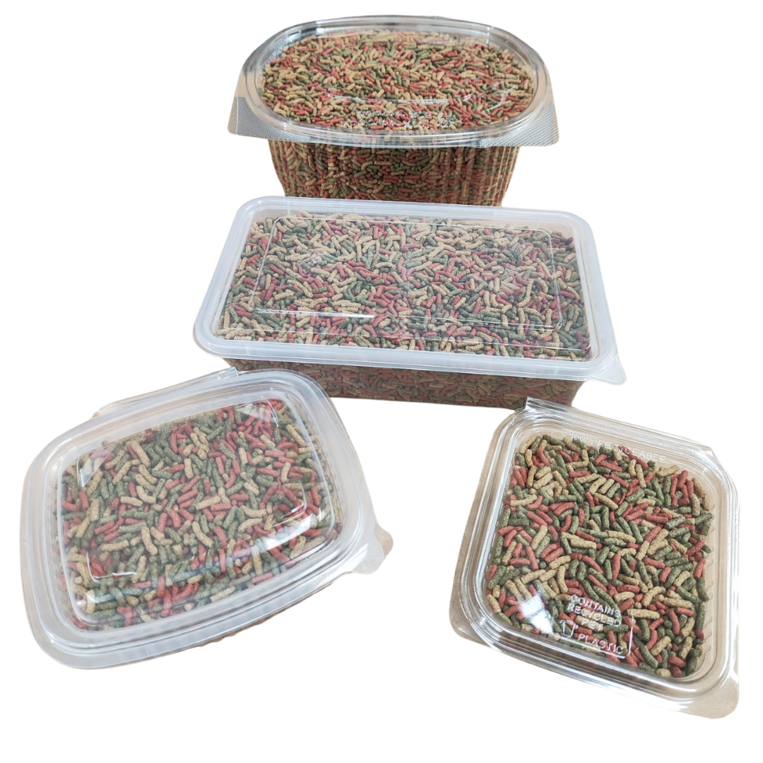 STICKS Alimento para Tartarugas Aquáticas - Alimento completo em embalagens de 250, 500, 1000 ou 2000 ml