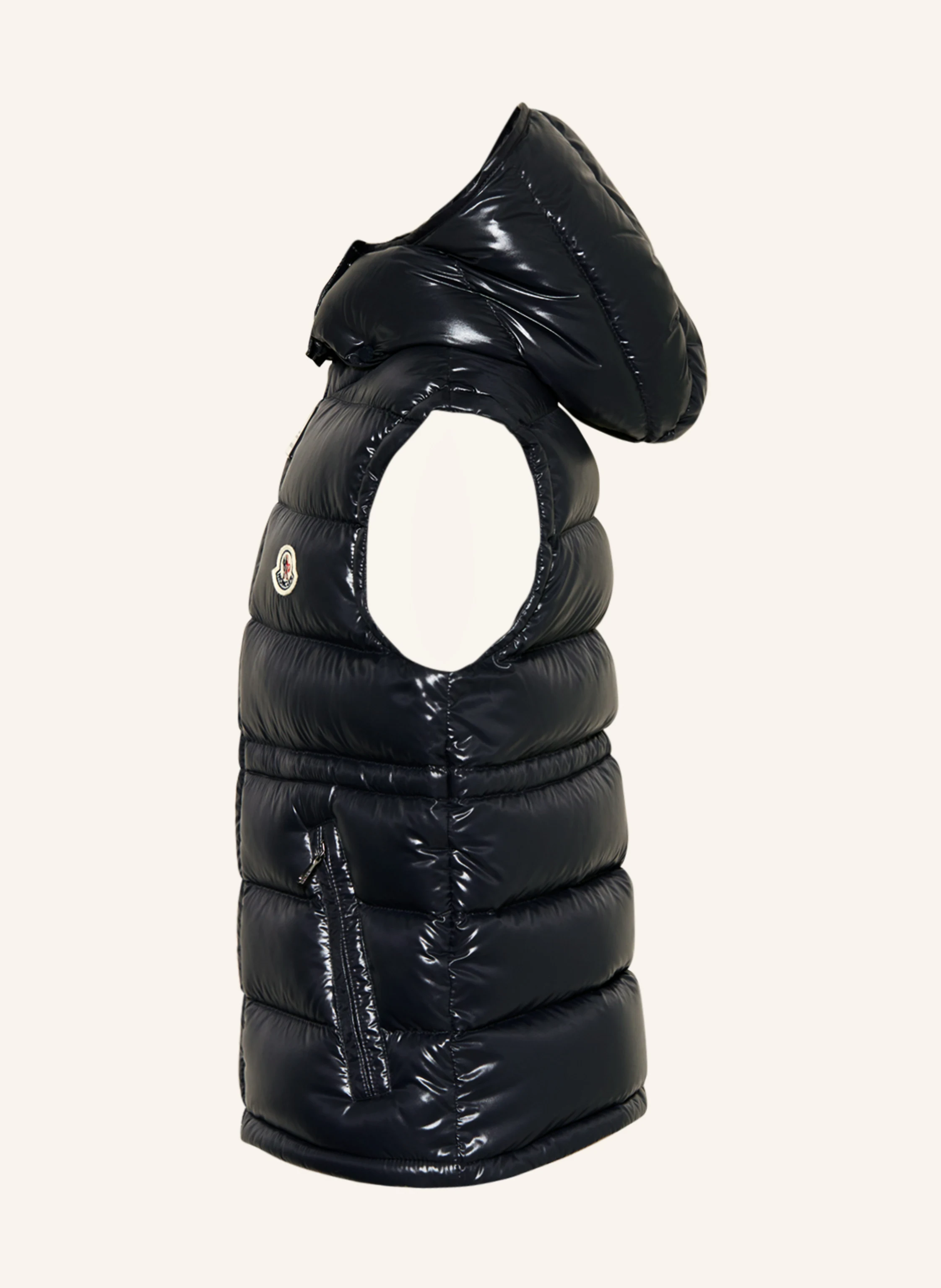 MONCLER enfant Daunenweste ANIA mit abnehmbarer Kapuze