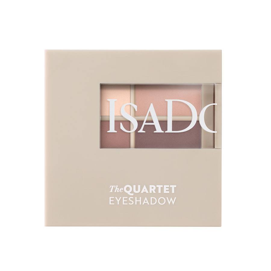 IsaDora The Eyeshadow Quartet 01 Muddy Nudes 4g