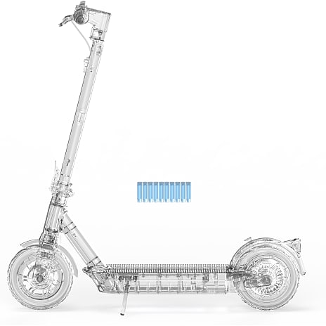 Ninebot by Segway max G30D II el-løbehjul