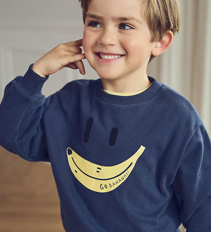 Müsli Sweatshirt - Banana - Nacht Blue