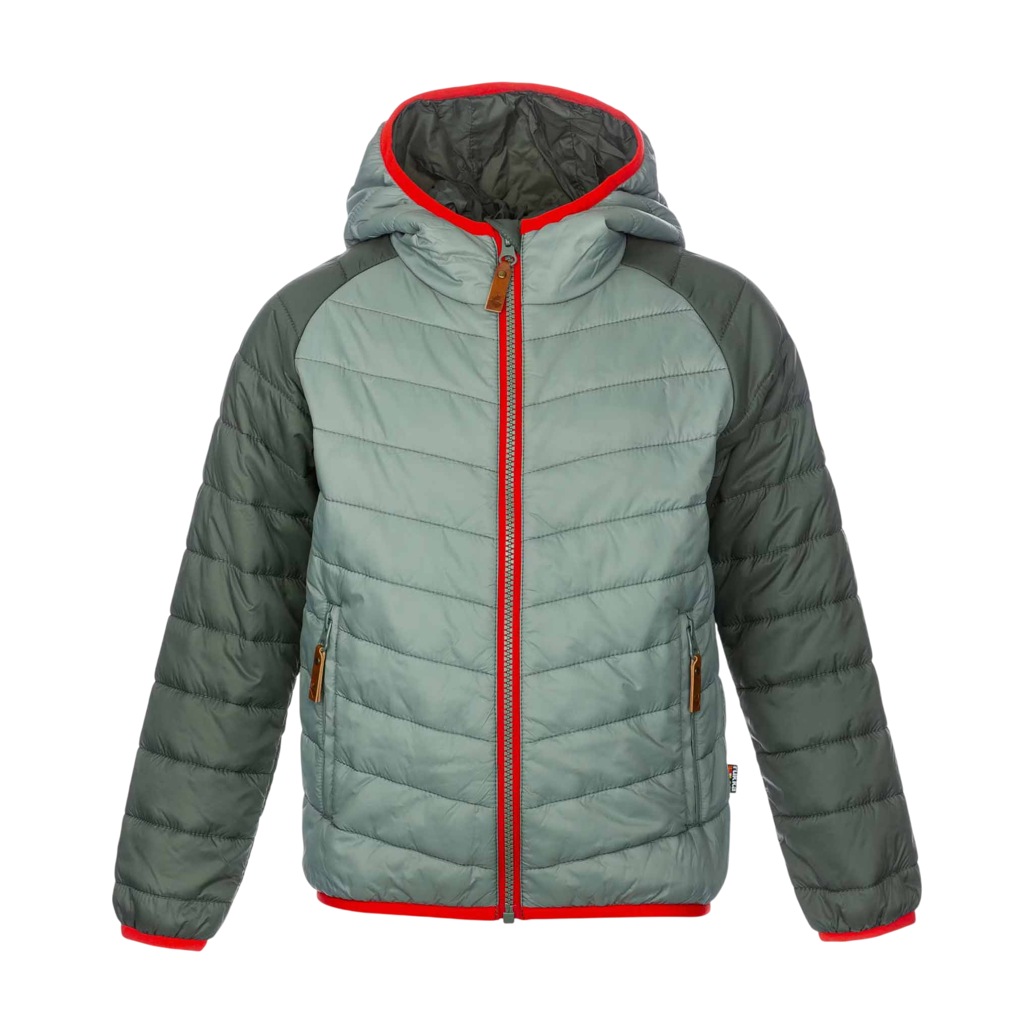 Kinder Thermo Jacke Stitch Hedge Green