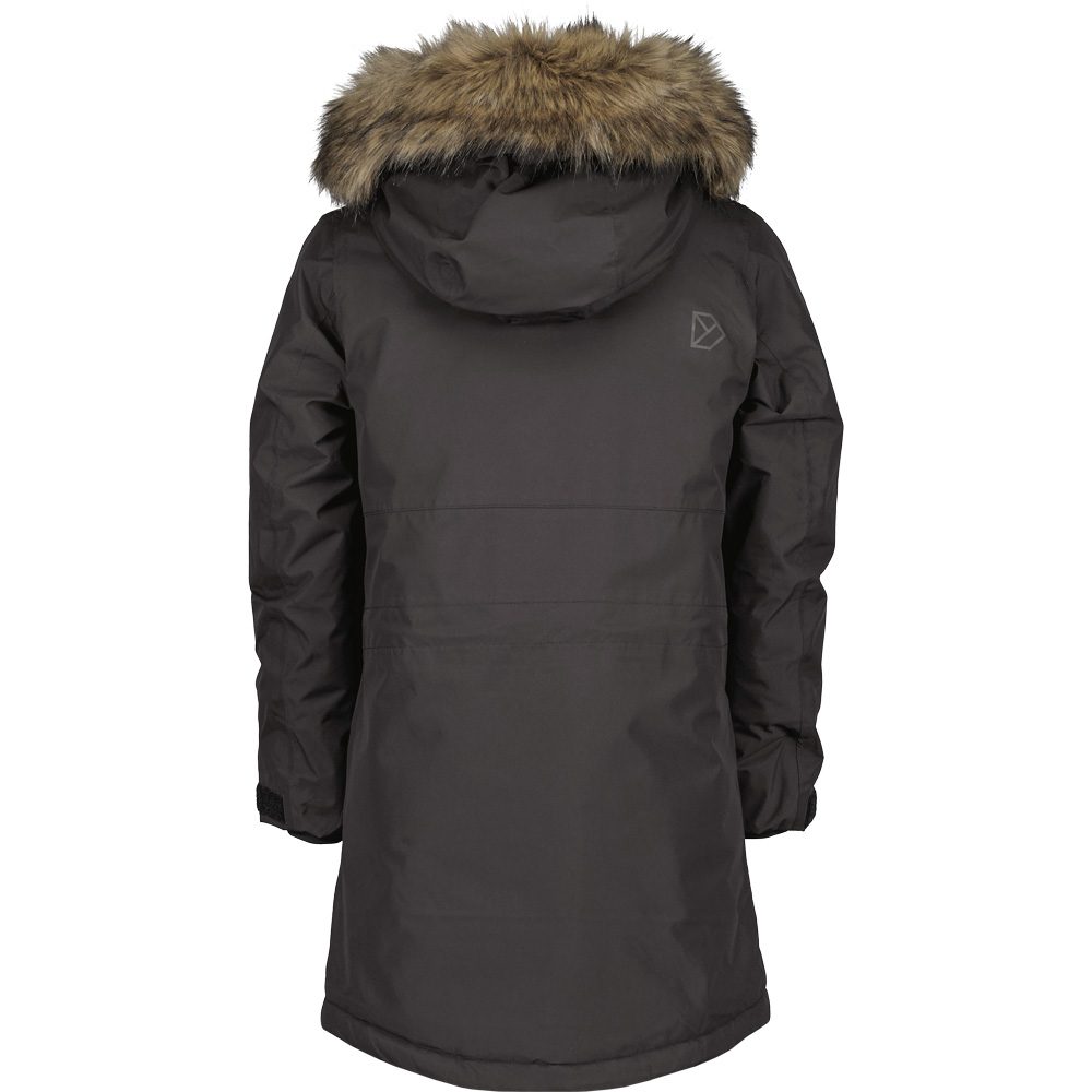 Didriksons Pyrit Parka Kinder schwarz