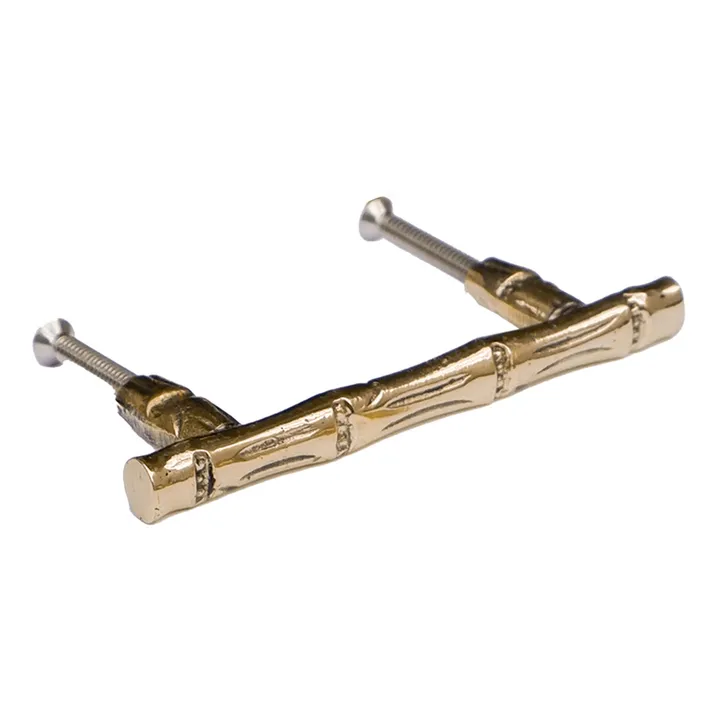 Doing Goods Poignée de porte en laiton Bamboo Bodhi | Gold
