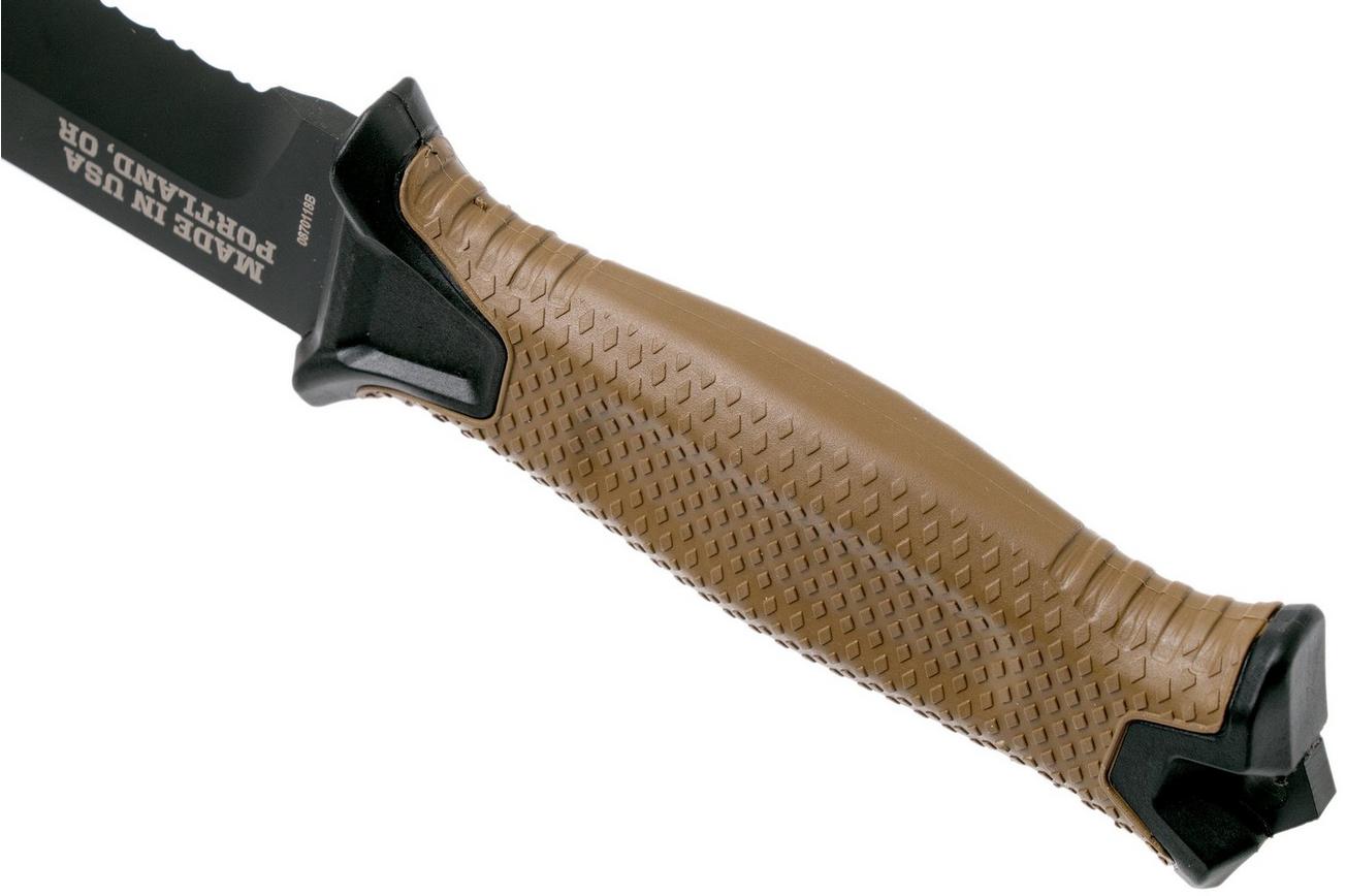 Gerber Strongarm Fixed Blade Coyote Brown SE 30-001059 vaststaand mes