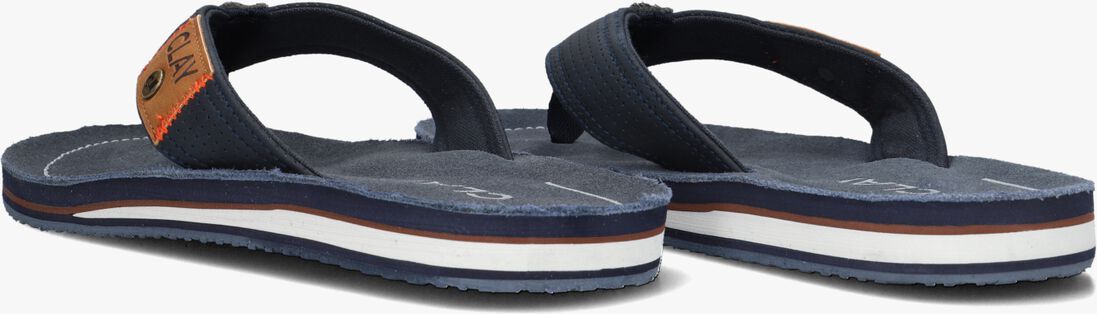 CLAY blauwe clay slippers clay001