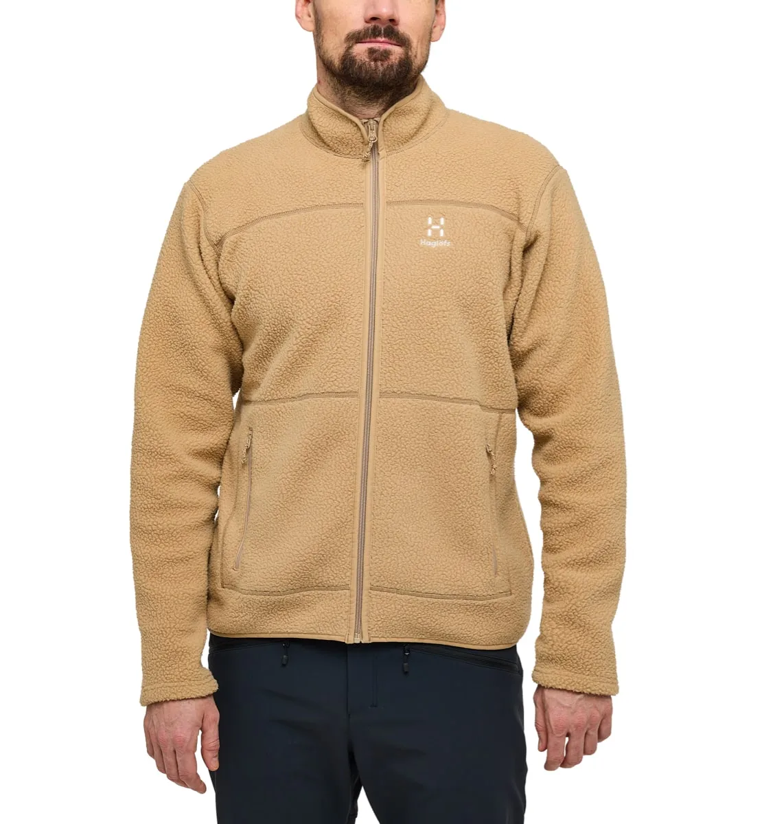 Haglöfs Men's Mossa Pile Jacket Sand