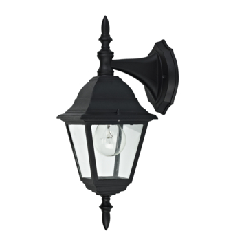 OK buitenlamp zwart down