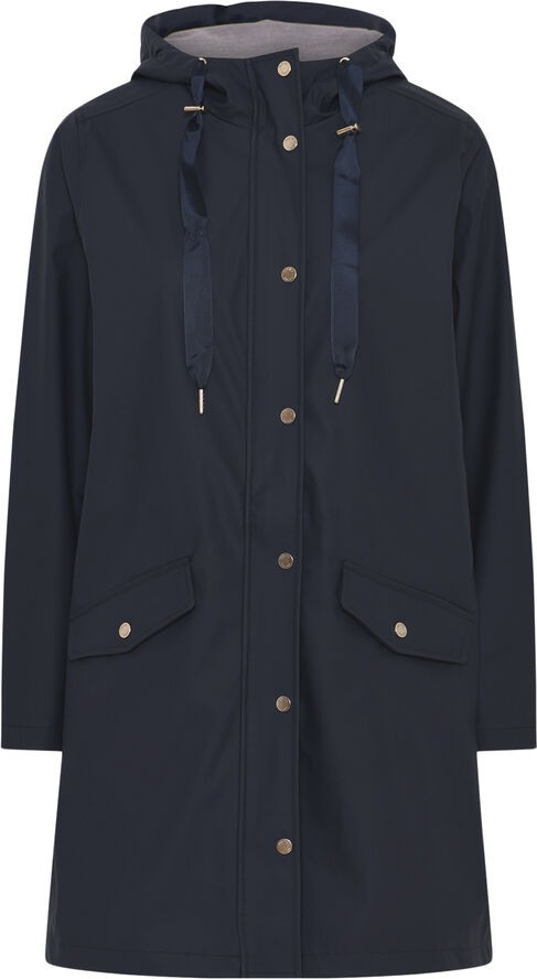 Micha Coat_ Rain Coat Navy