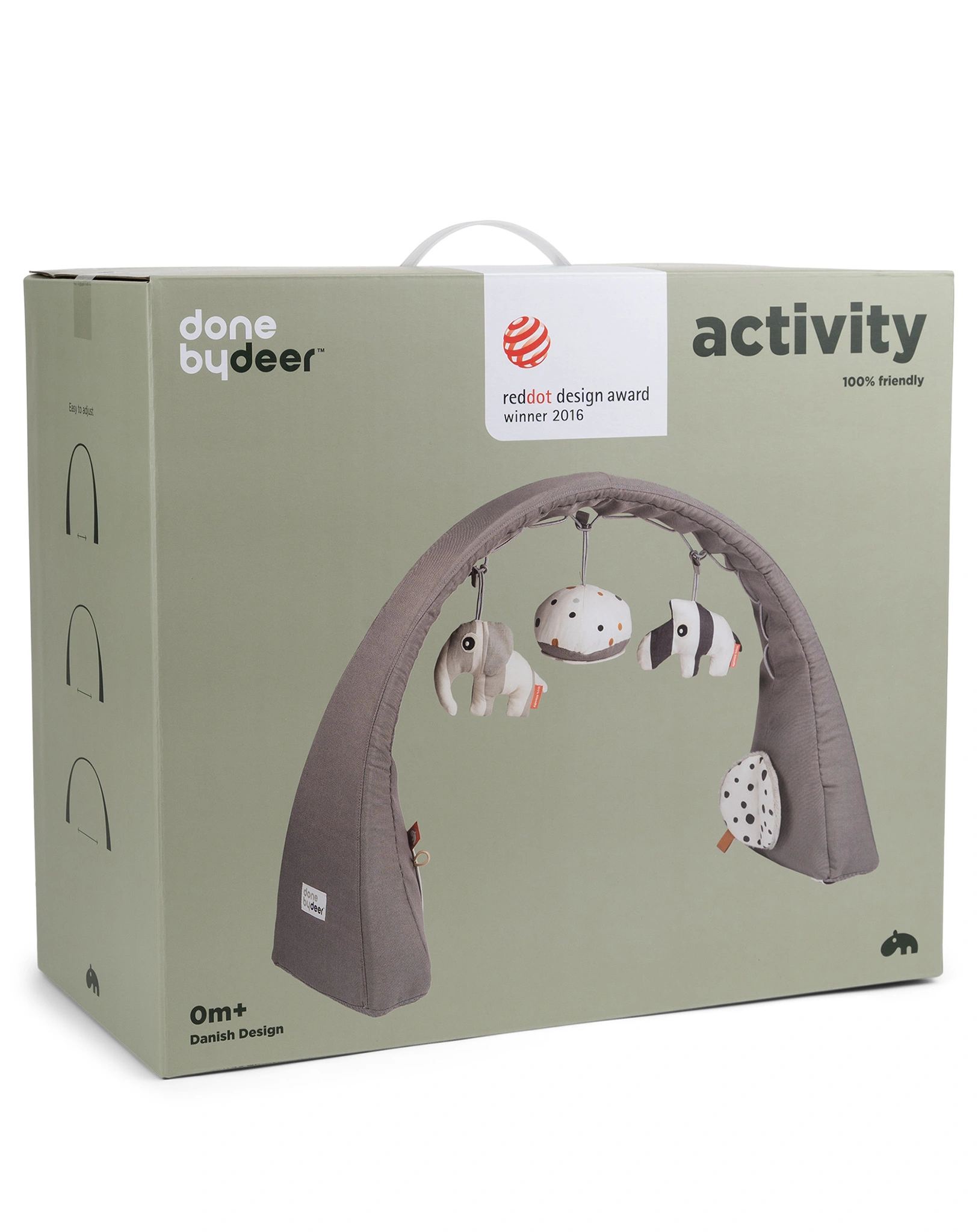 Activity Gym DEER FRIENDS (80x48x22) in grau