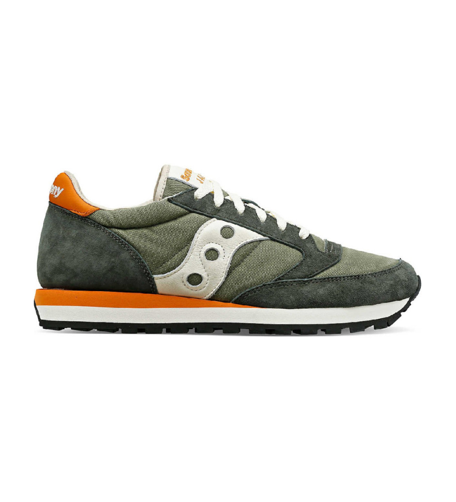 Tênis Saucony Jazz Original de couro, verde