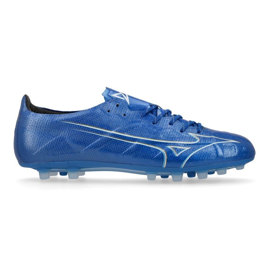Mizuno Alpha Elite AG Mugen - Bleu/Blanc/Doré