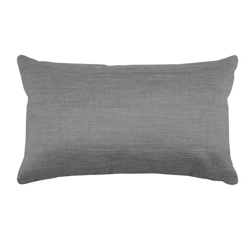 Coussin rectangulaire (30 x 50 cm) Béa Anthracite