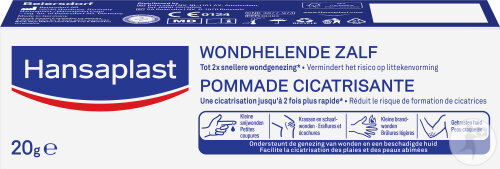 Hansaplast Pommade Cicatrisante Pour Les Plaies Et Les Peaux Abîmées Tube 20g