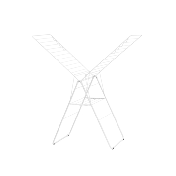 Brabantia HangOn Droogrek - 25 m - Inklapbaar wasrek - White