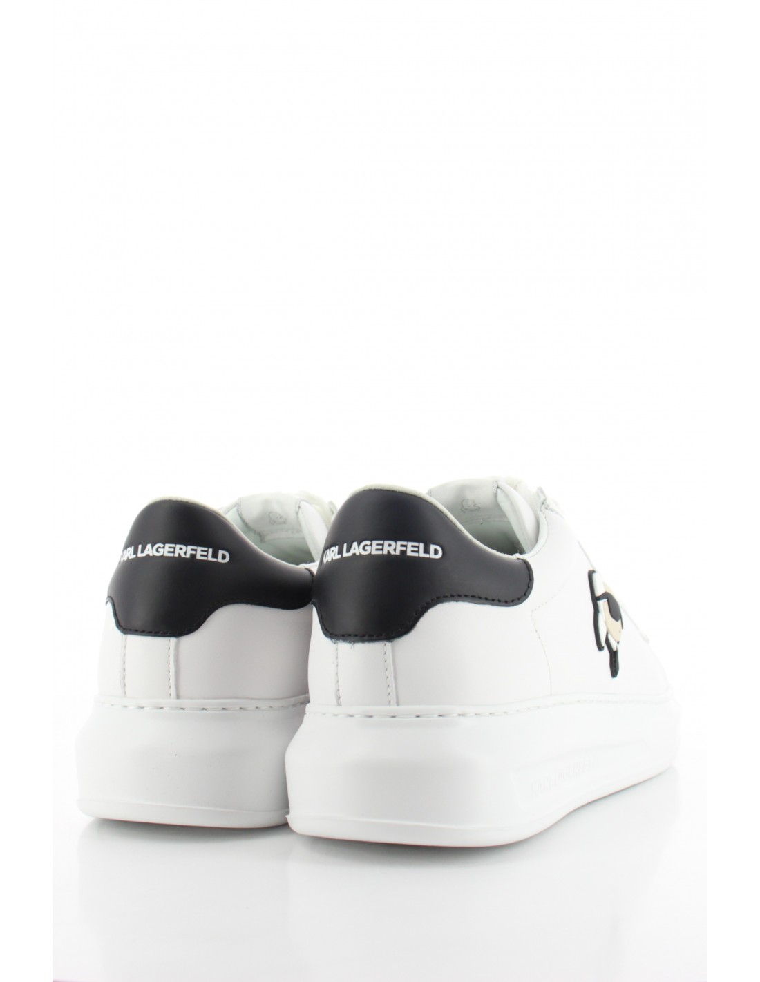 karl lagerfeld Baskets de ville Homme Kapri Mens Karl NFT Lo Lace Blanc
