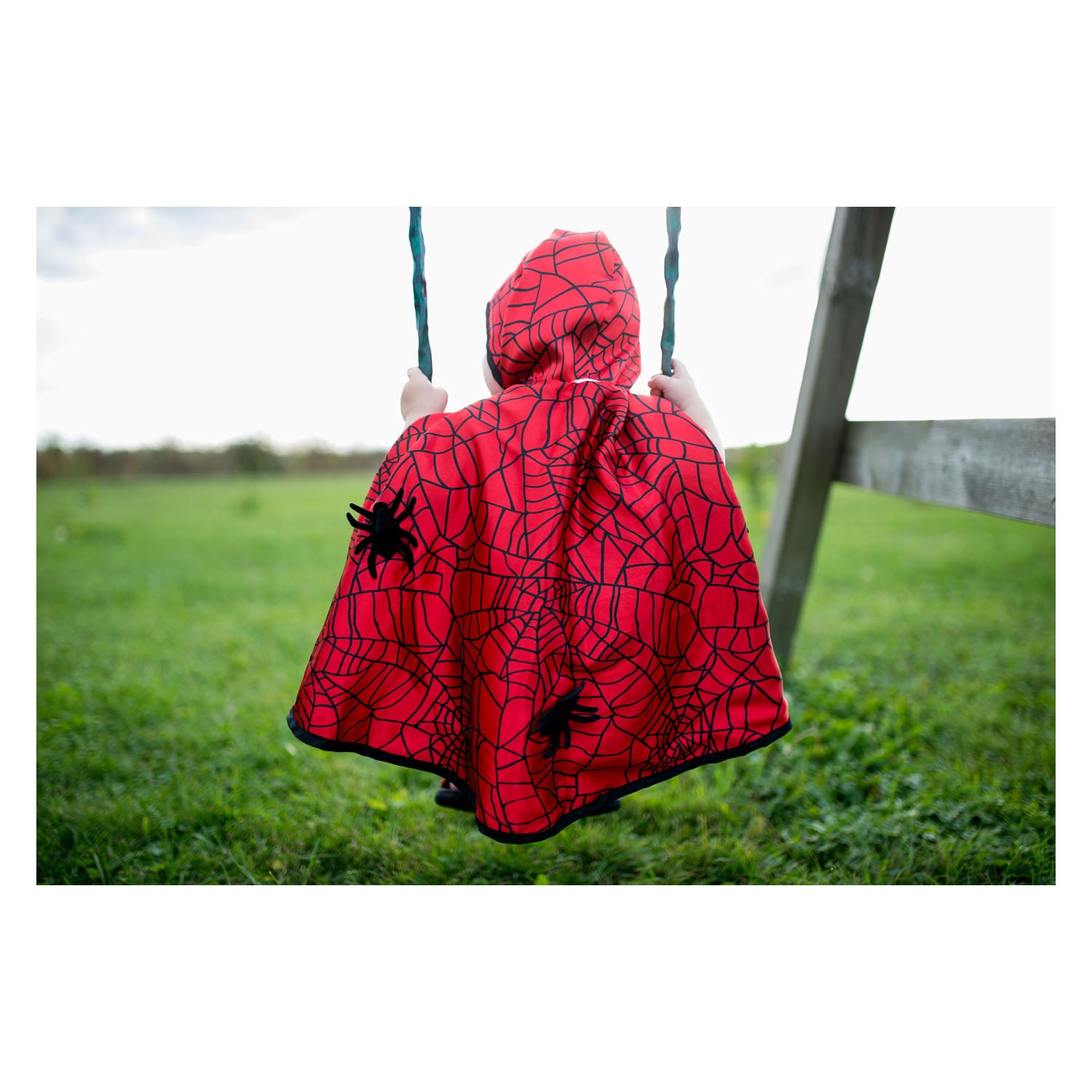Baby Spin/Vleermuis Cape, maat 2-3 jaar