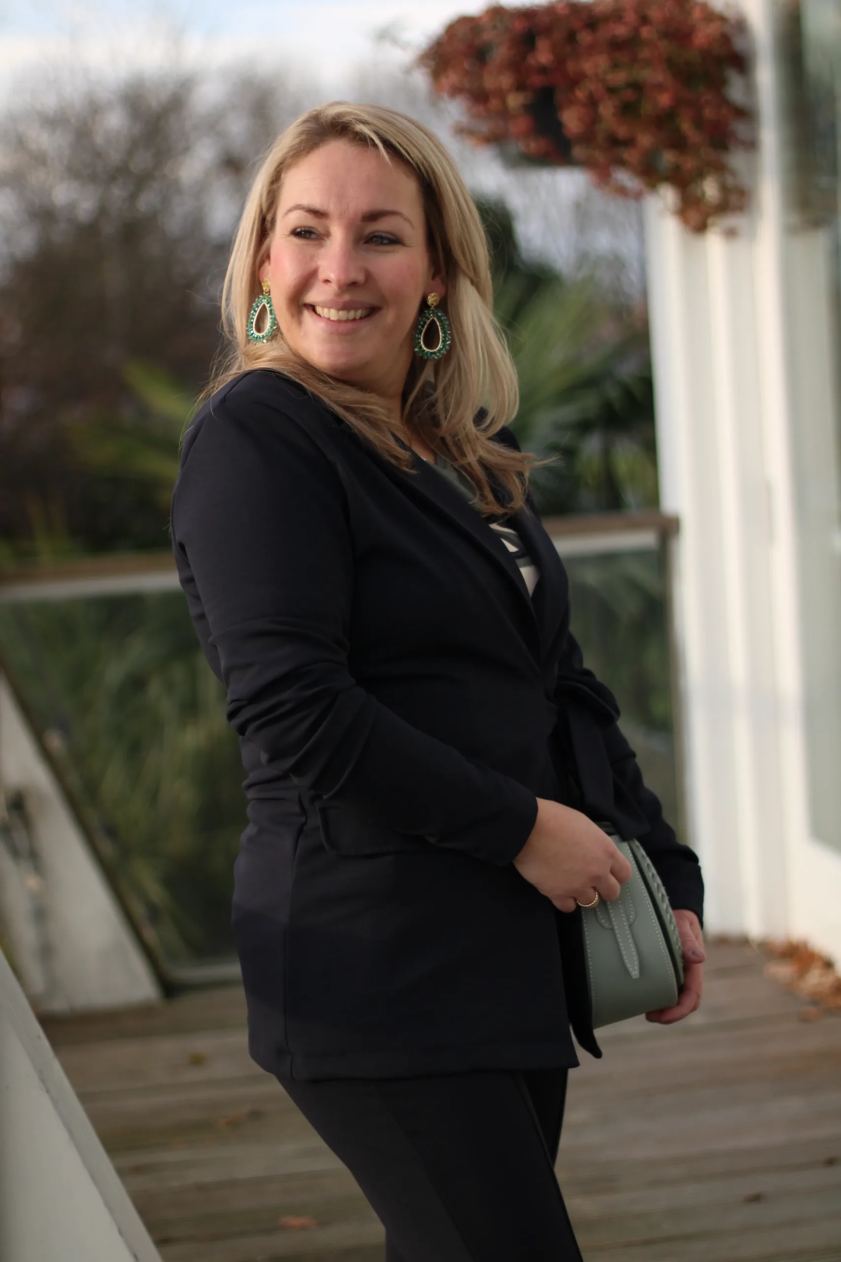Zoso - Donna Crepe Blazer - Navy