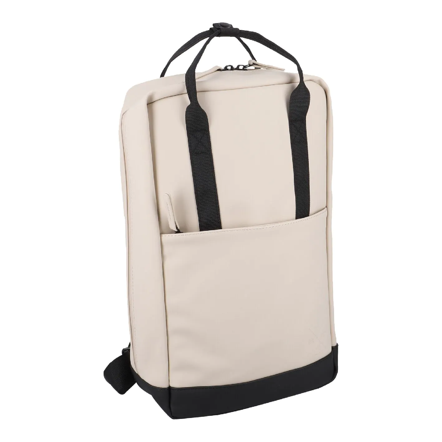 Rucksack Lina, Duo, beige/schwarz, 15 Liter