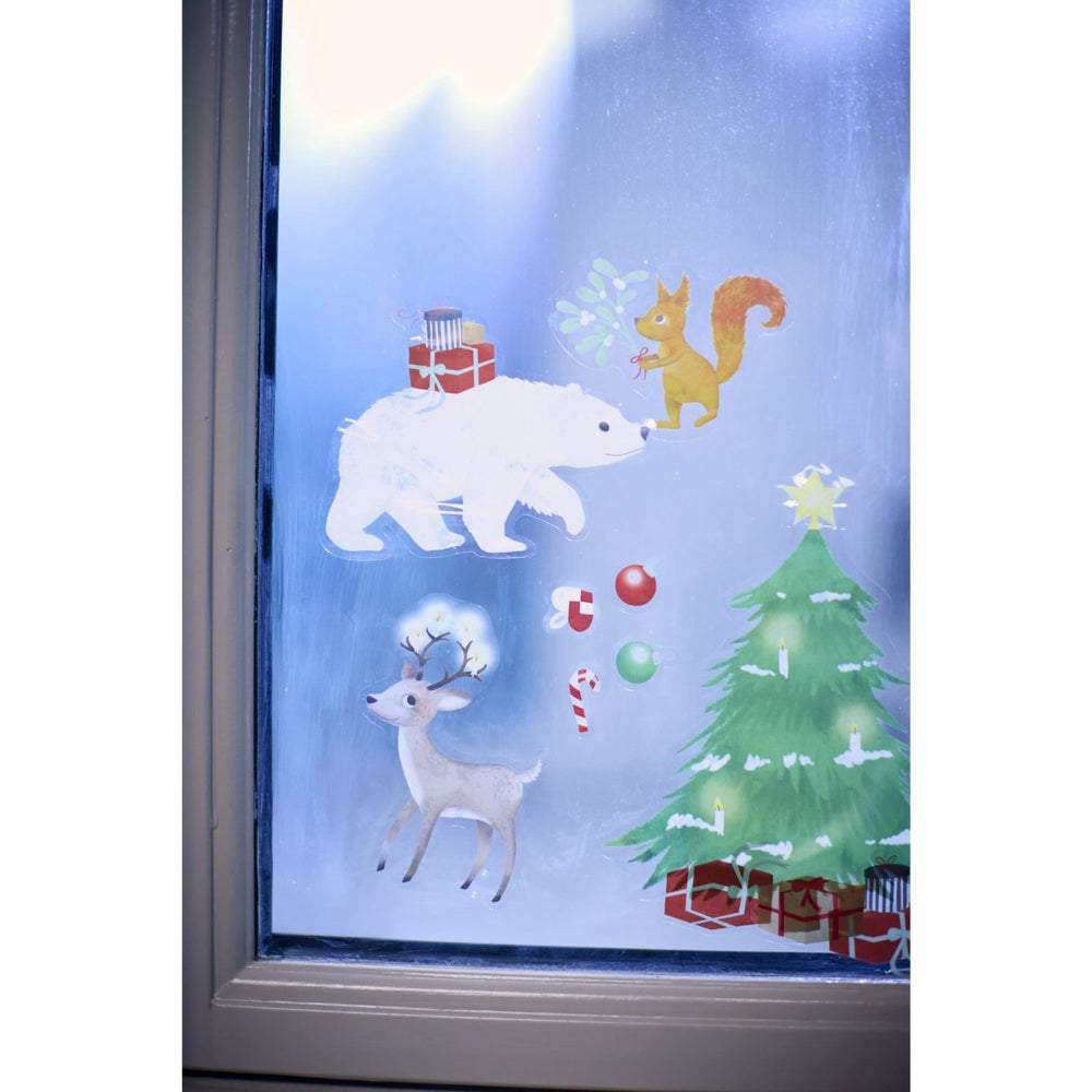 Køb FILIBABBA Forest Friends Window Stickers Wonderful Winter