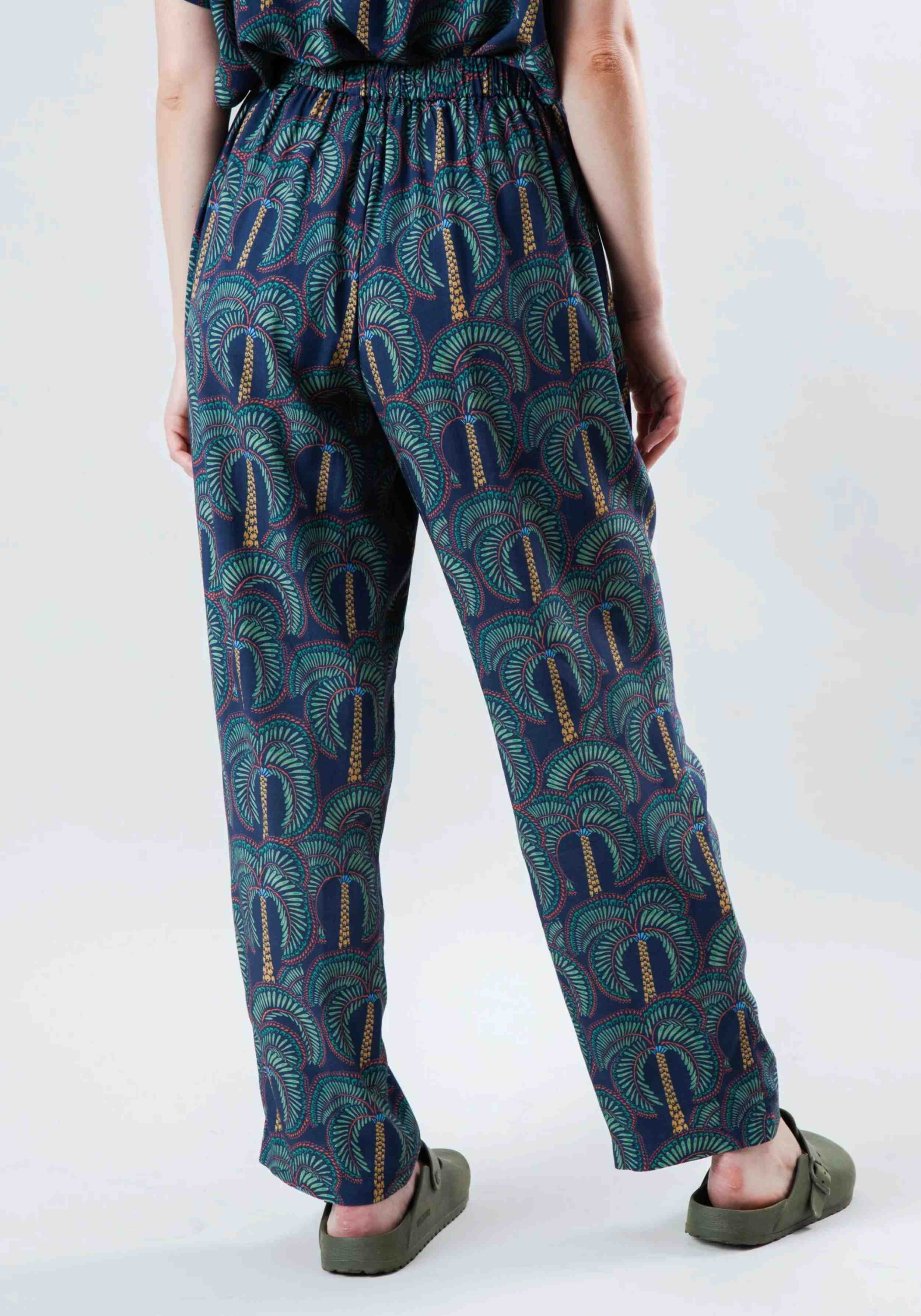 Brava Fabrics Hose Borneo Harem Pants Navy