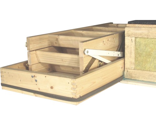 Passiefhuis installatiekit voor houten zoldertrap