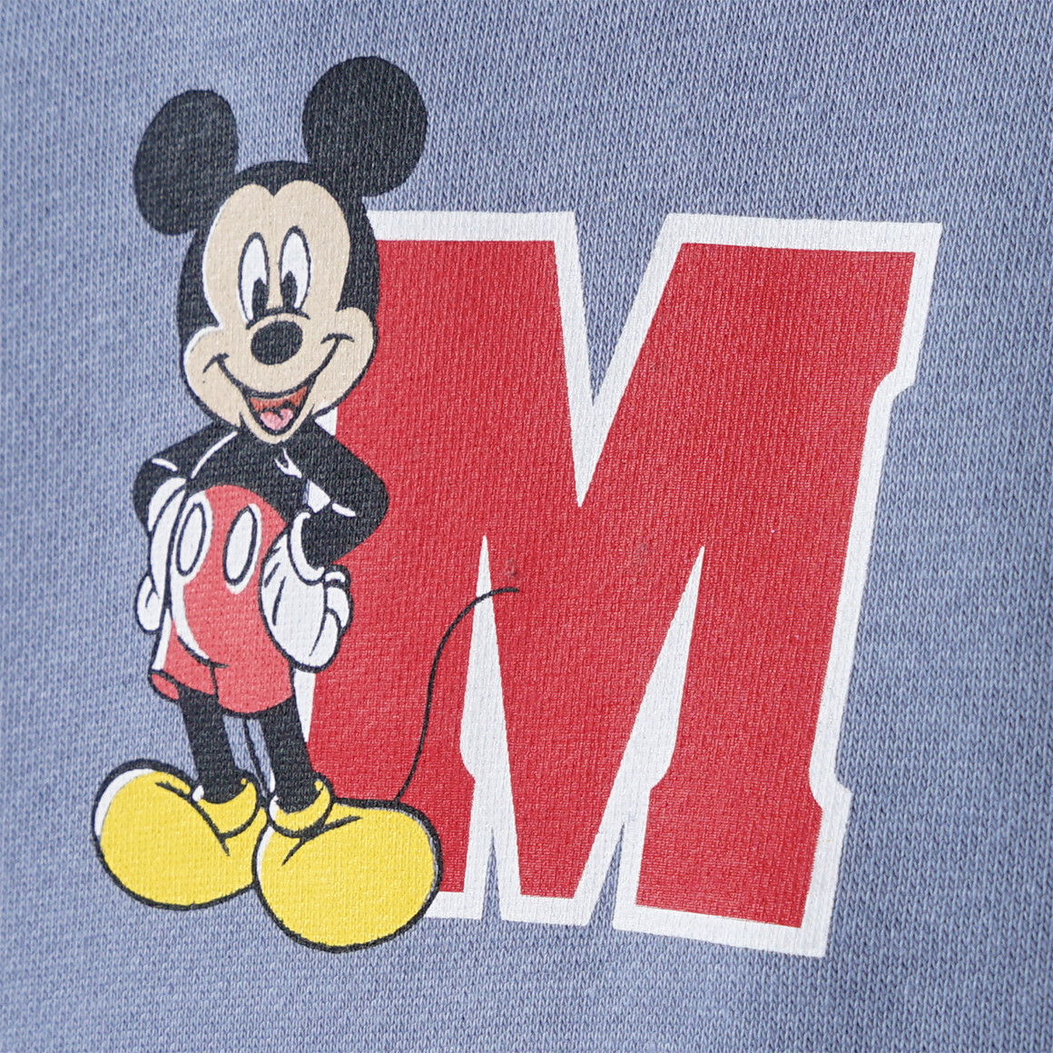 Topolino Micky Maus Hoodie mit Backprint hellblau