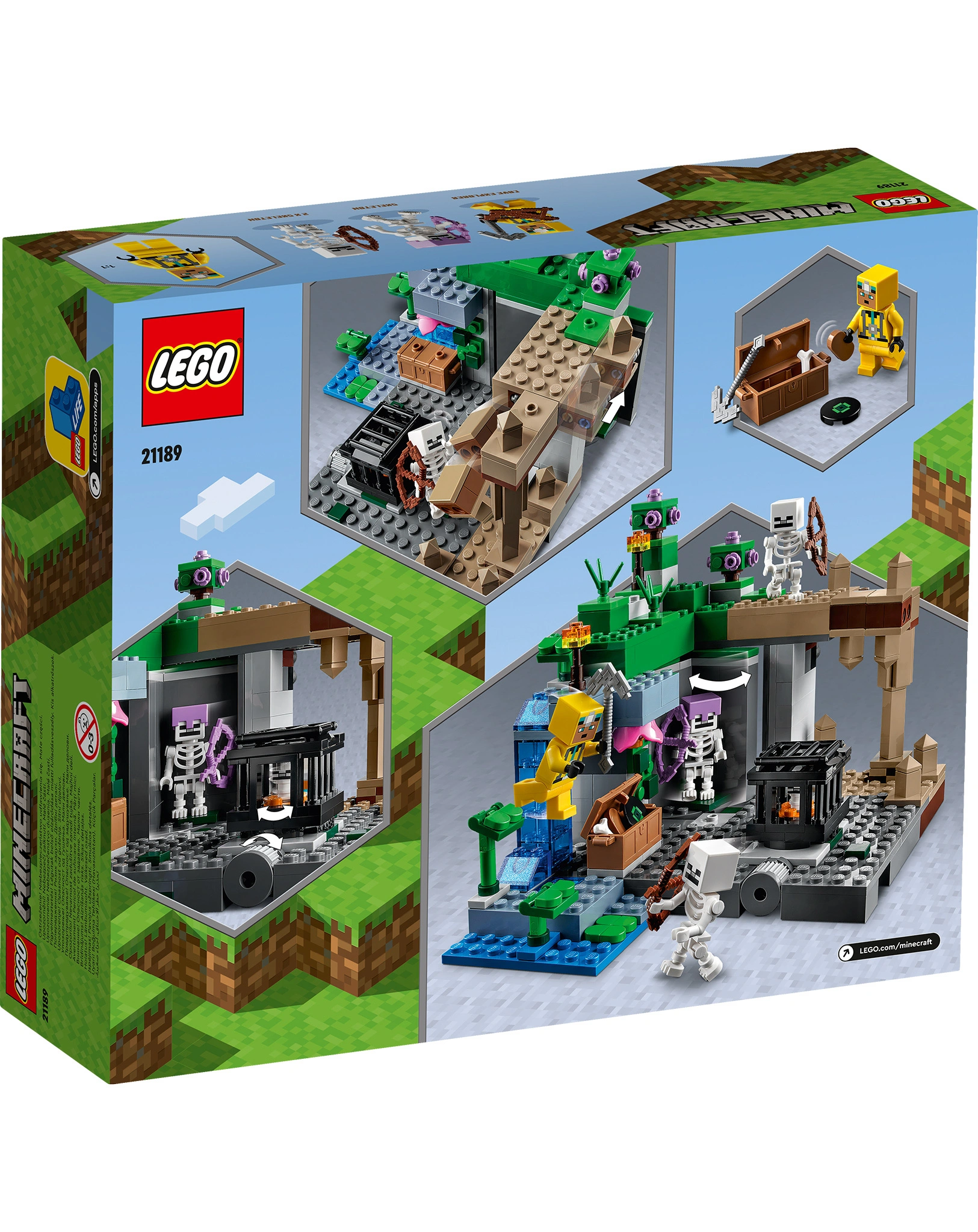 LEGO® Minecraft 21189 Das Skelettverlies