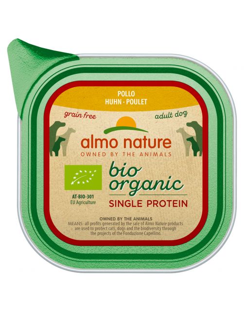 Almo Nature Alu Bio Organic Single Protein 150 g - Hondenvoer
