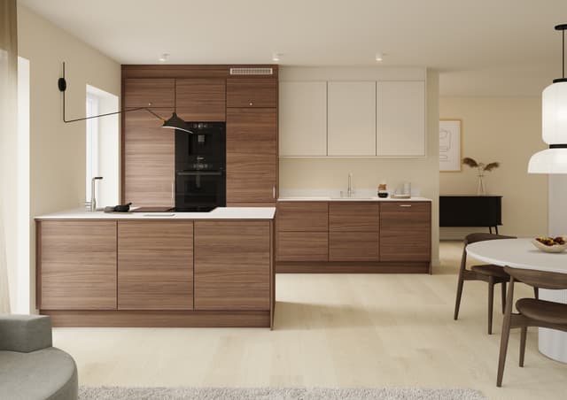 Epoq Edge låge 40x57 til køkken (walnut)