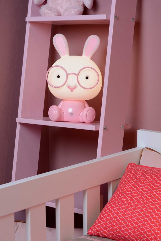 Lucide Dodo Konijn tafellamp LED roze