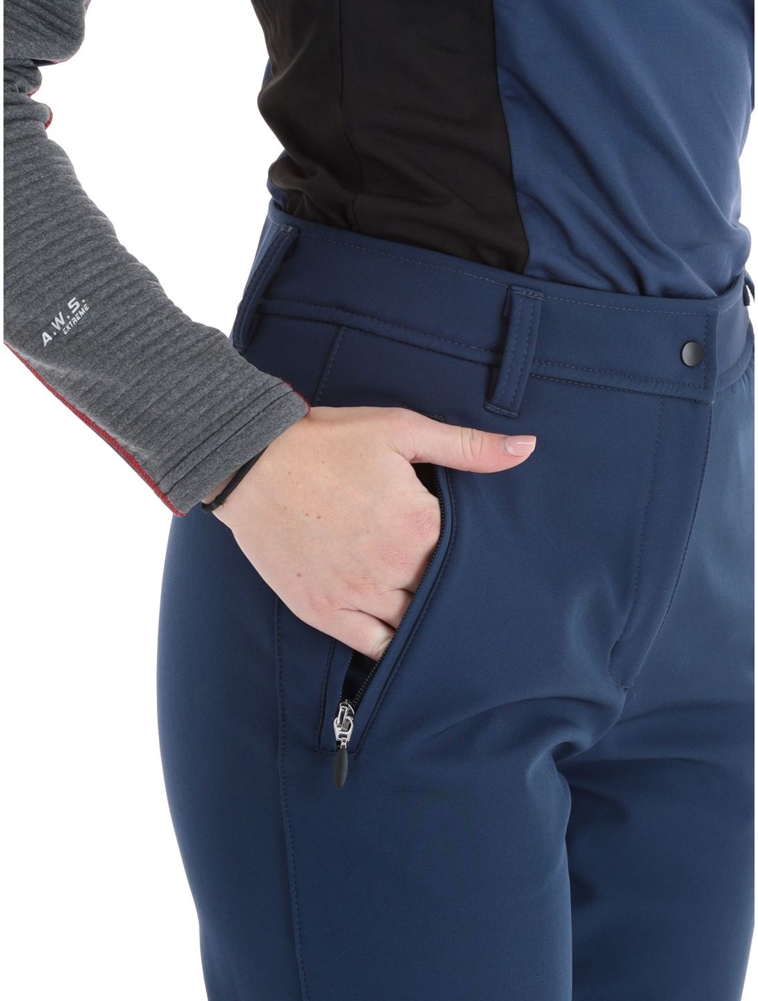 Entiat softshell skibroek dames