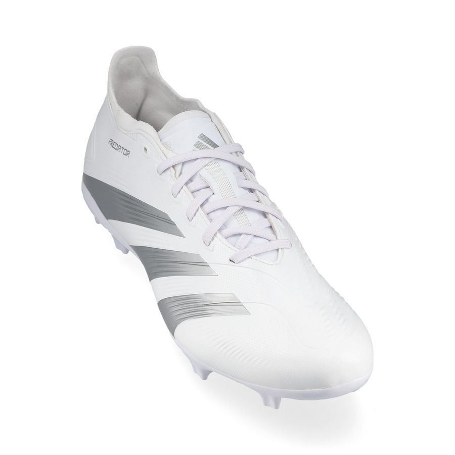 adidas Predator League FG Pearlized - Blanc/Argenté