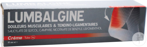 Lumbalgine Douleurs Musculaires Et Tendino-Ligamentaires Crème Tube 90g