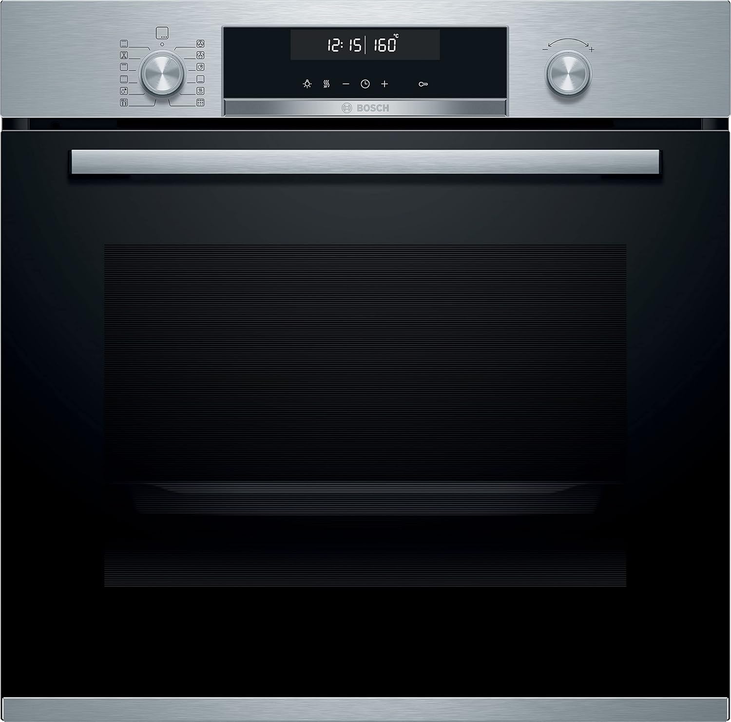 Bosch HBA534BR0 Four intégrable Série 4 - Four multi-fonctions - EcoClean - 3400 W - Grande capacité de 71L - Noir
