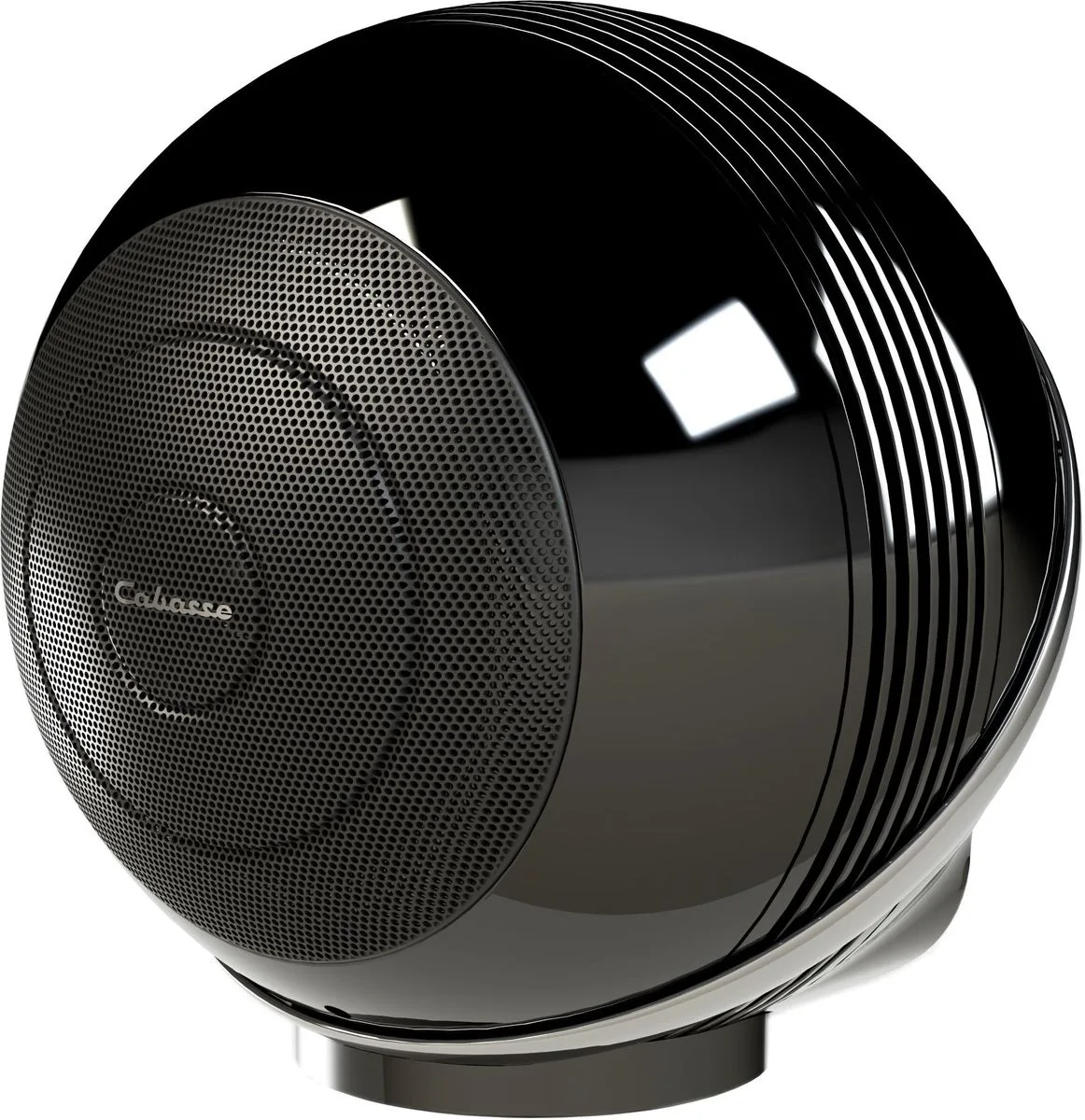 Cabasse The Pearl Akoya Noir   pied Akoya Noir Enceintes sans fil hi-fi