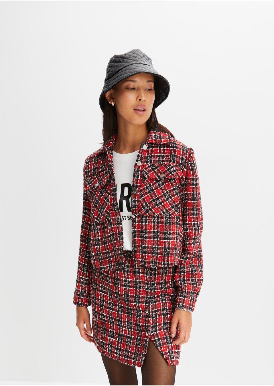 Veste en tweed courte