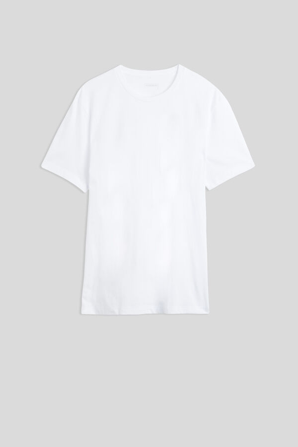 Camiseta de malha de algodão