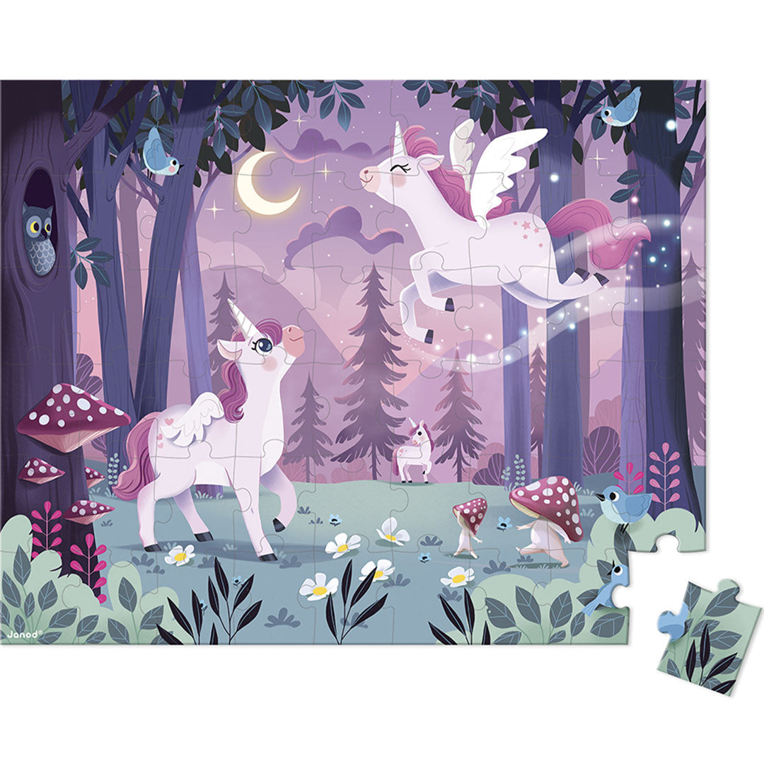 Janod puzzel eenhoorn - 54st