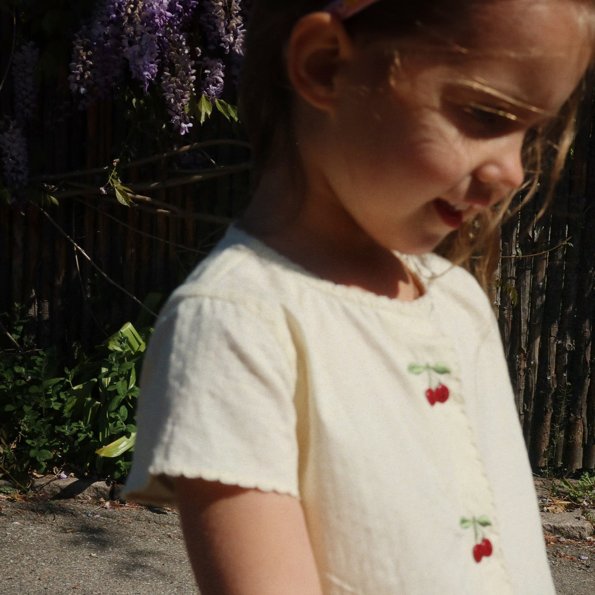 Kleid Evia Cherry Cloud Cream