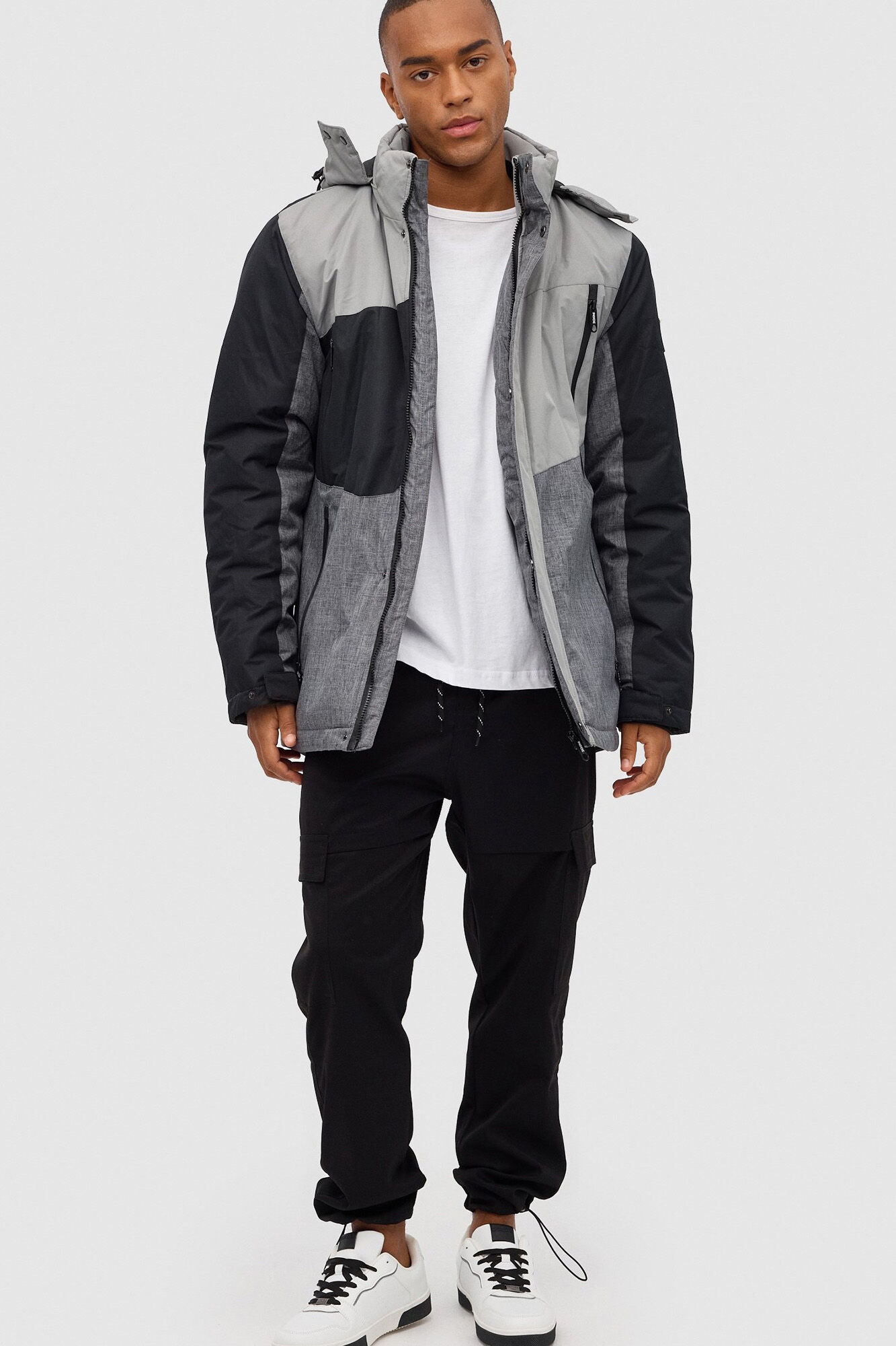 Parka com capuz