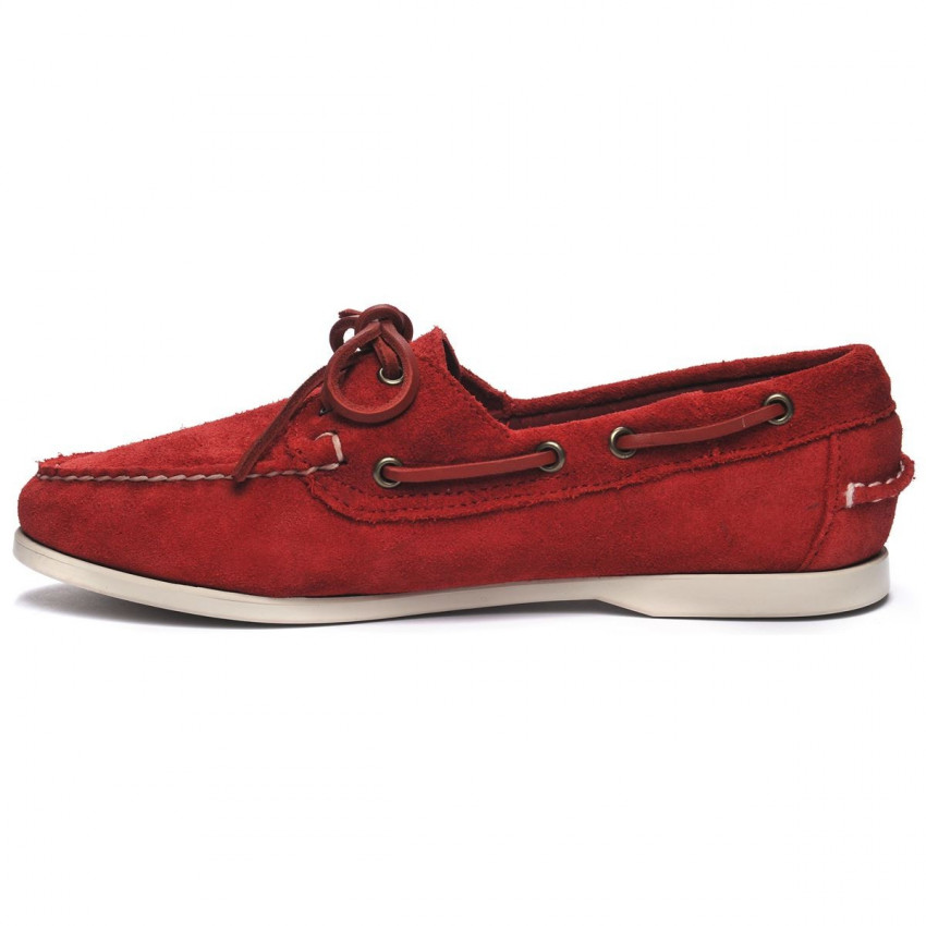 DOCKSIDES JACQUELINE SUEDE Red
