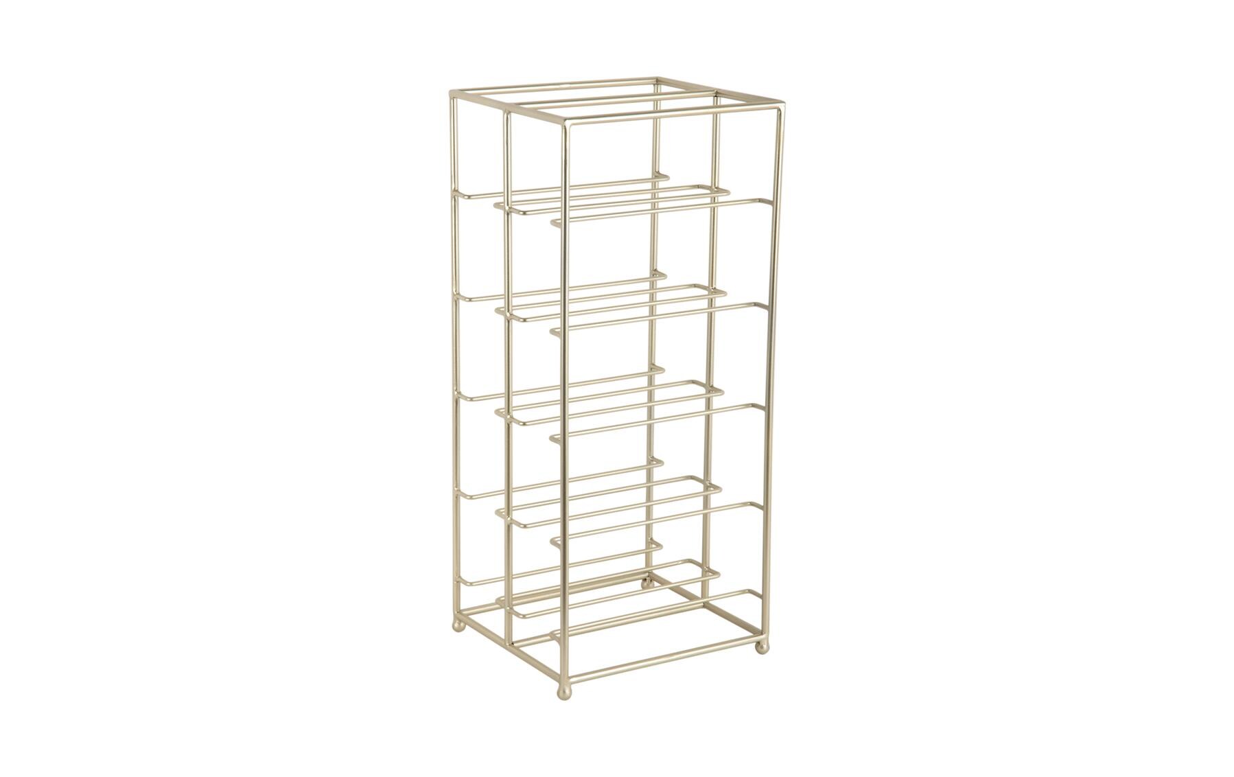 Weinregal Duo Floor 57 x 25 cm, GoldWeinflaschenhalter