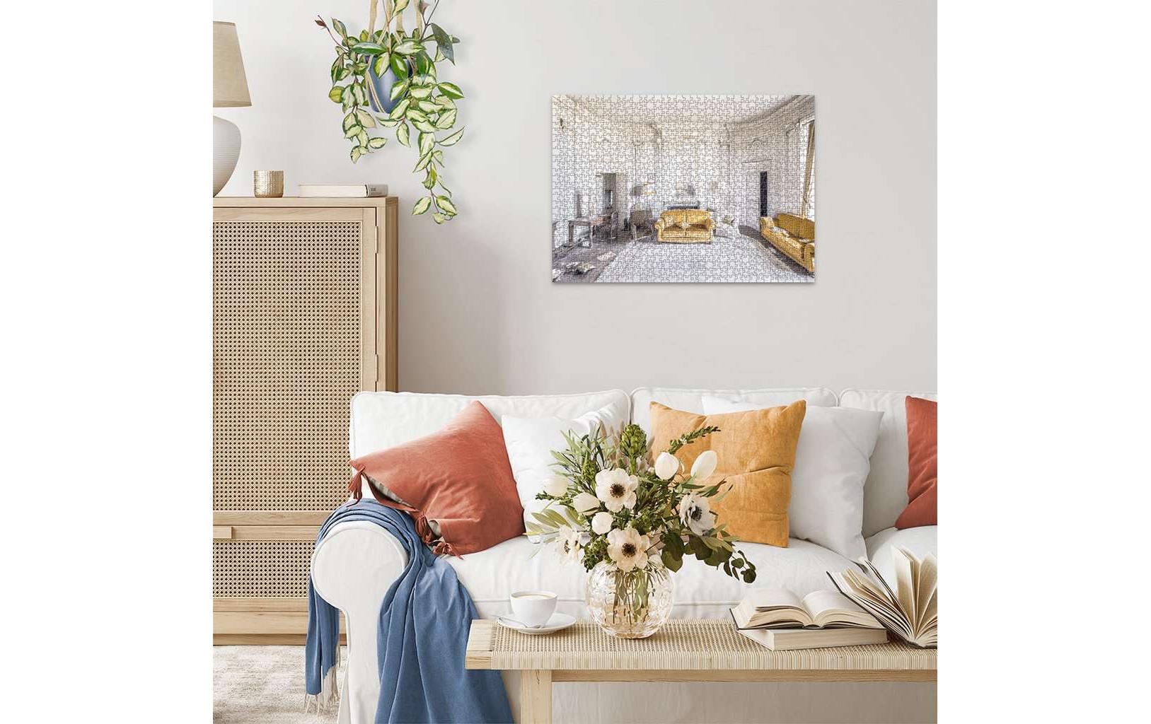 Puzzle White Room – Lost PlacesKlassisches Puzzle